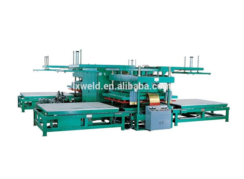 35~150KW Double head style high frequency welding machine.high power plastic welding machin