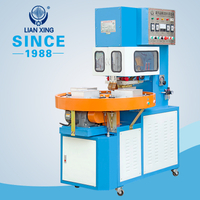 Automatic turntable high frequency PVC plastic welding machine