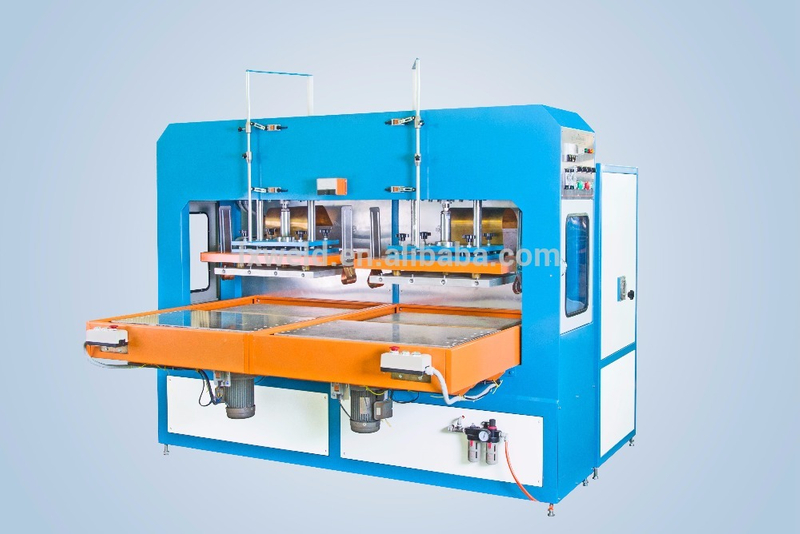Single side double sliding table high frequency PVC plastic welding machine