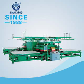 35~150KW Double head style high frequency welding machine.high power plastic welding machin