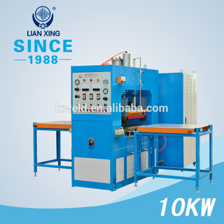 10KW automatic leather embossed machine. plastic welder